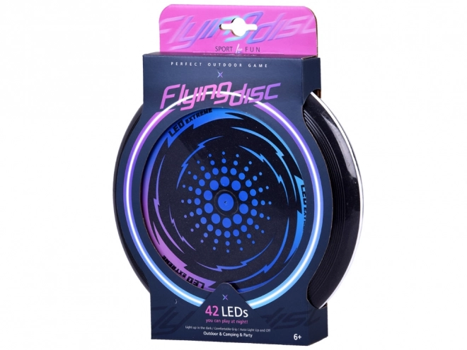 Disc zburător cu LED pentru distracție