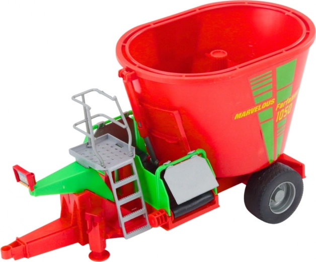 Remorcă funcțională cu malaxor de furaje