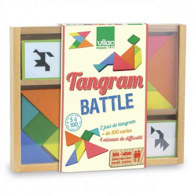 Joc puzzle tangram VILAC