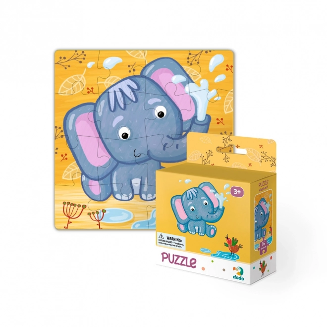 Puzzle DODO elefant 16 piese