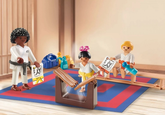 Set cadou Playmobil antrenament karate