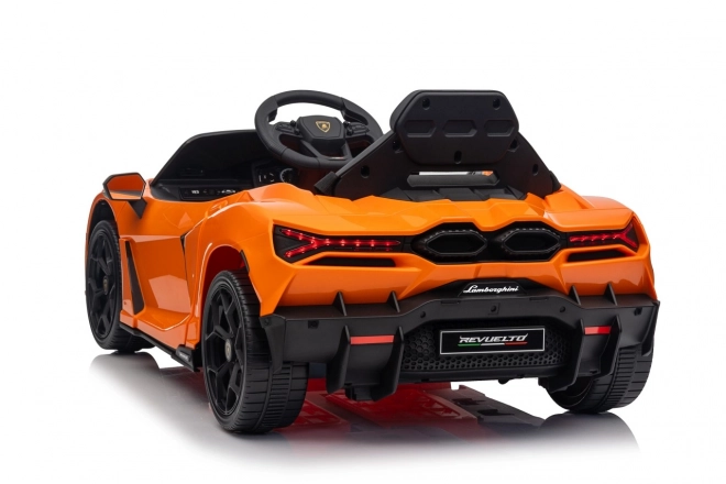 Mașină electrică pentru copii Lamborghini Revuelto portocalie