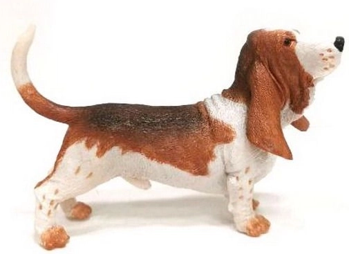 Figurină câine Basset