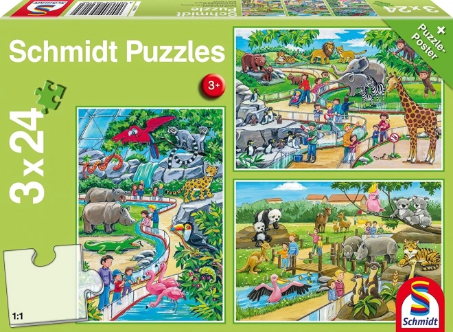 Puzzle Schmidt la Zoo