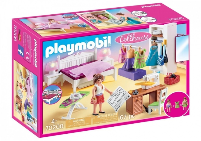 Dollhouse Sypialnia cu Colț de Cusut