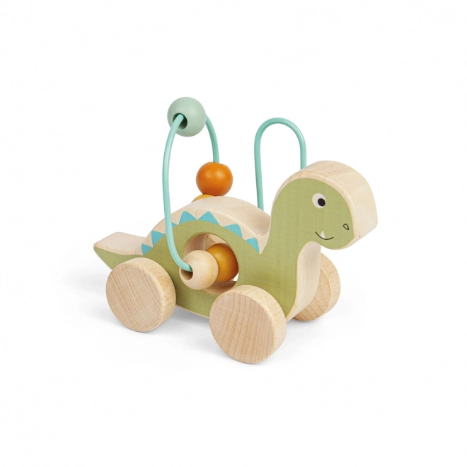 Diplodocus pe roți cu labirint de mărgele