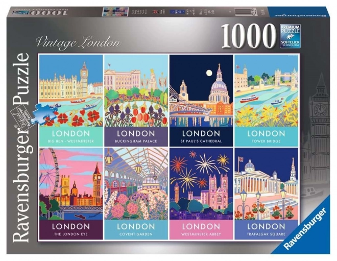 Puzzle Ravensburger London stil vintage 1000 piese