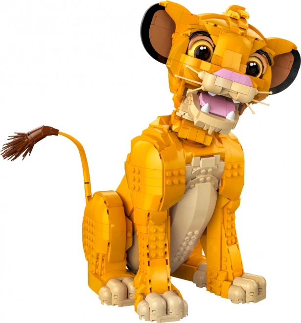 Figurină detaliată a tânărului Simba