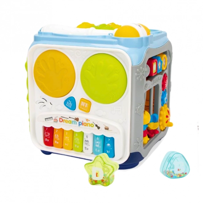 Cub educativ multifuncțional pentru copii cu lumini și sunete