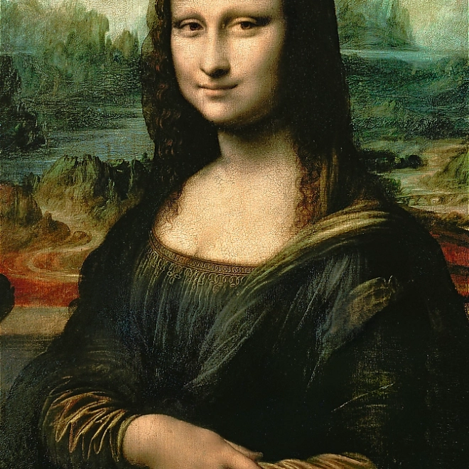 Puzzle Mona Lisa 500 piese cu ramă de la TREFL