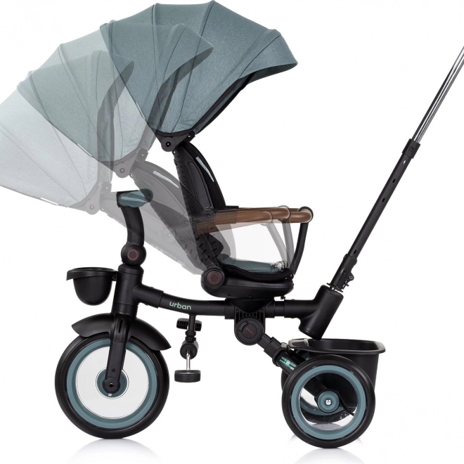 Tricicletă cu acoperiș Urban 2în1 Basil de la Chipolino