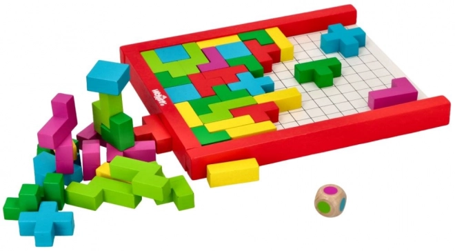 Puzzle de lemn Tetris