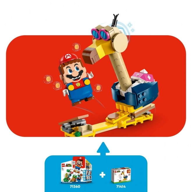 Lego Super Mario - Conkdor’s Noggin Bopper - Set de extindere