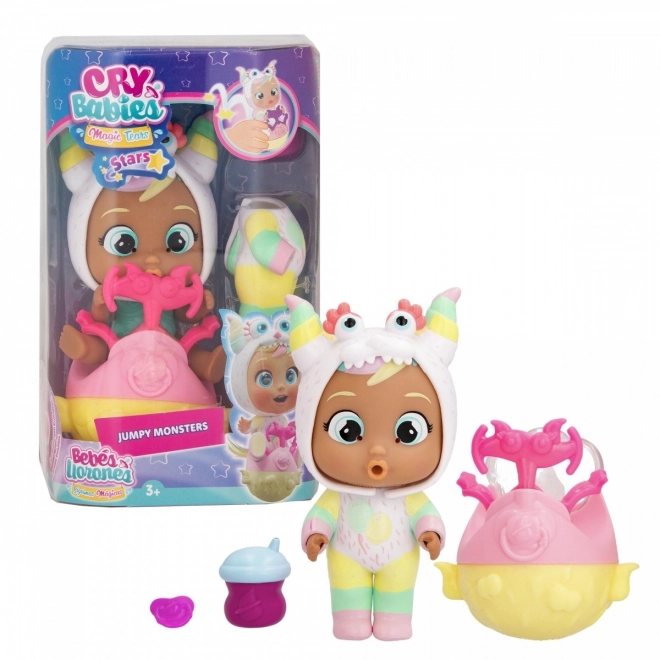 Păpușă Cry Babies Stars Jumpy Monsters Nunu