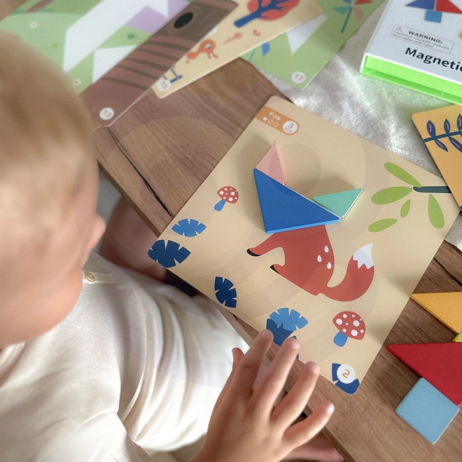 Puzzle tangram pentru copii