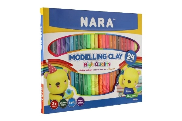 Modelină colorată Nara 24 de culori