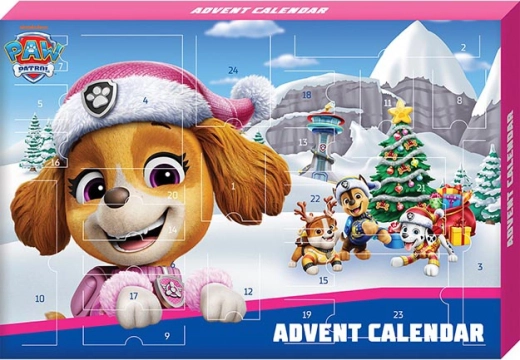 Calendar de Advent PATRULA CĂȚEILOR pentru fete