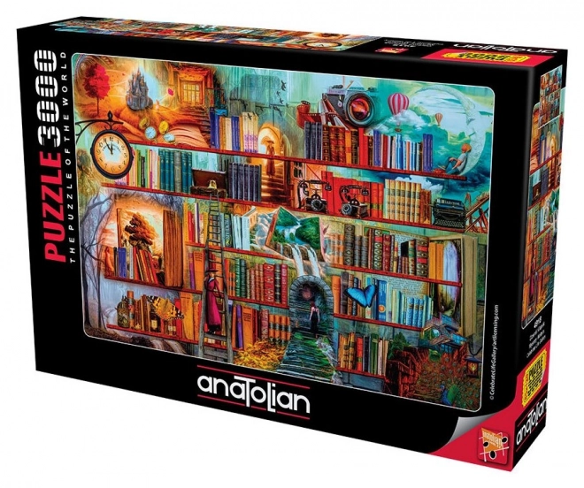 Puzzle Anatolian biblioteca misterioasă 3000 piese