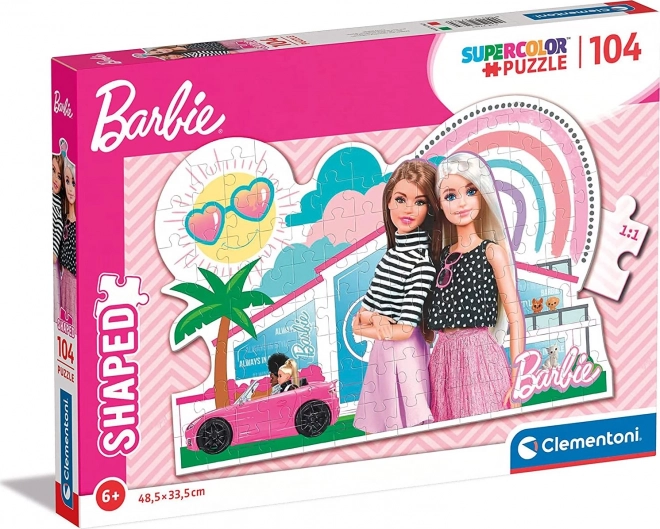 CLEMENTONI Puzzle contur Barbie 104 piese