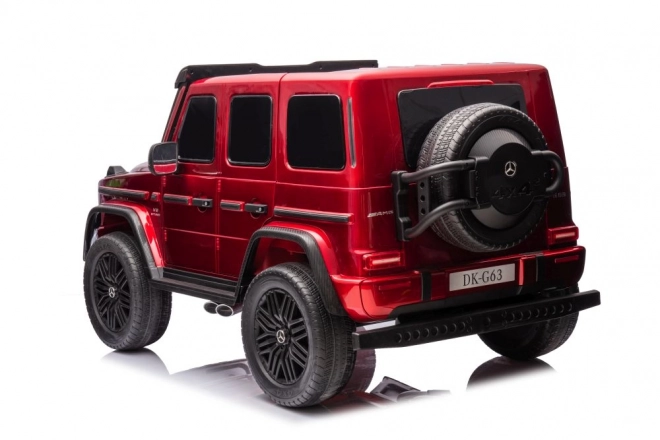 Mașină pe acumulator Mercedes G63 XXL Roșu 24V