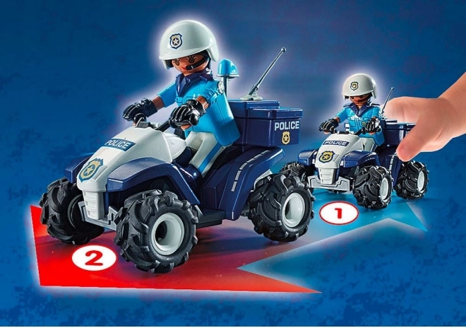 City Action Poliție rapidă quad