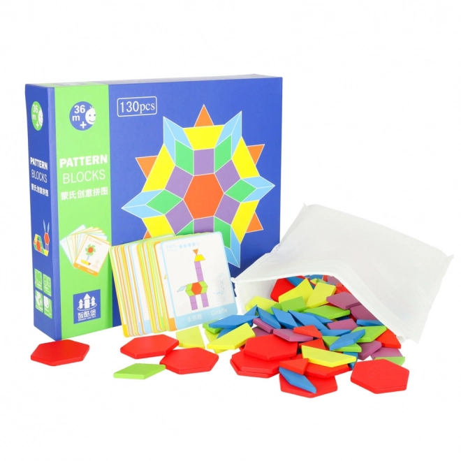 Puzzle educativă - Figuri geometrice