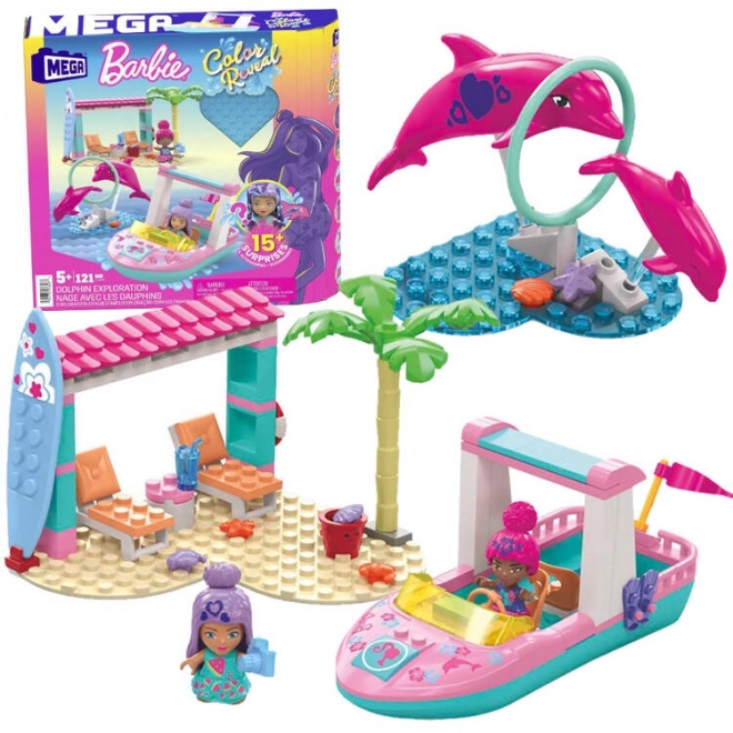 aventura cu delfini Barbie Mega Bloks