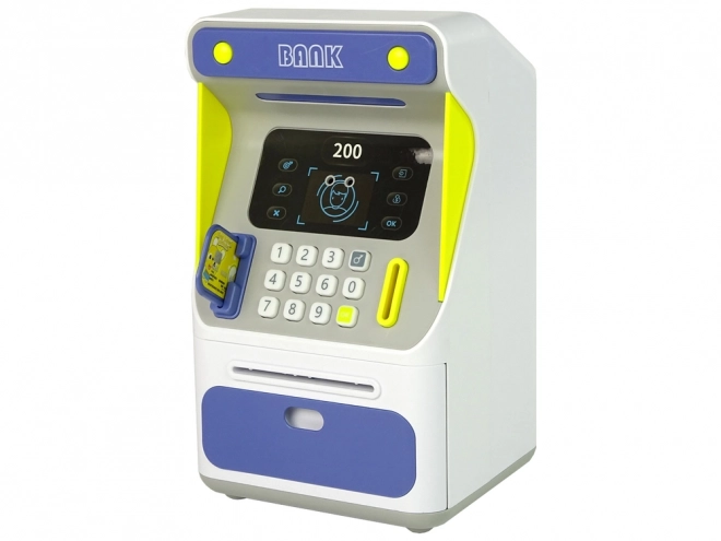 Bancomat jucărie cu senzor facial și PIN