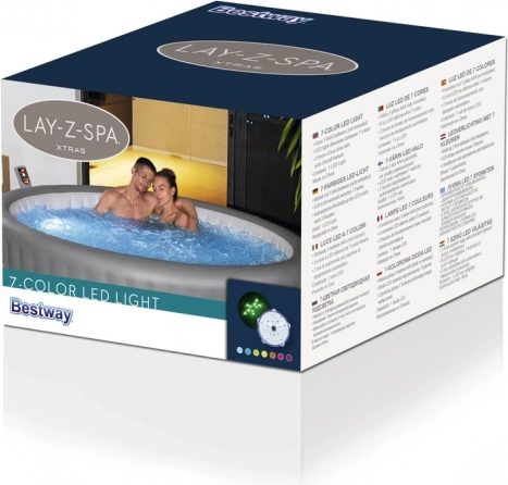 Lămpiță Basenová Lay-Z-Spa LED 7 culori Bestway