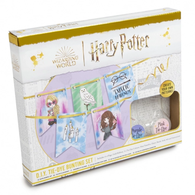 Set de vopsire tie-dye steaguri Harry Potter