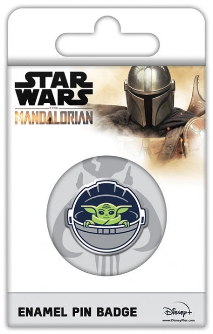 Insignă metalică Mandalorian