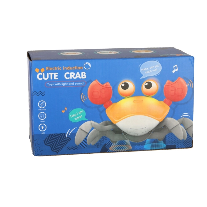 Crab interactiv cu sunet – Portocaliu