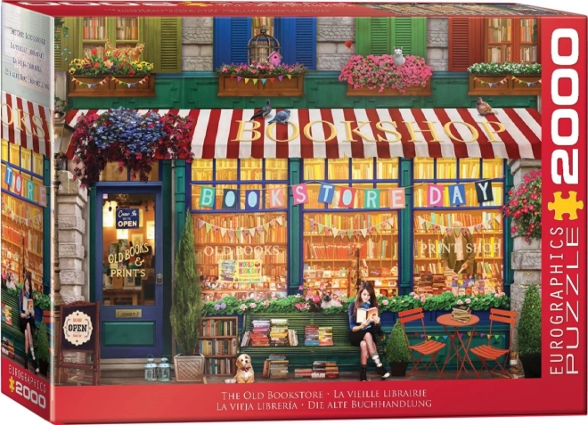 Puzzle Librărie Veche 2000 piese