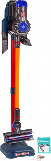 Set de curățenie 3 în 1 pentru copii Aspirator vertical de mână + perii + stație de andocare