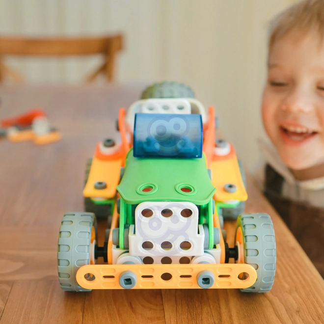 Woopie construcții set vehicule STEM 163 piese