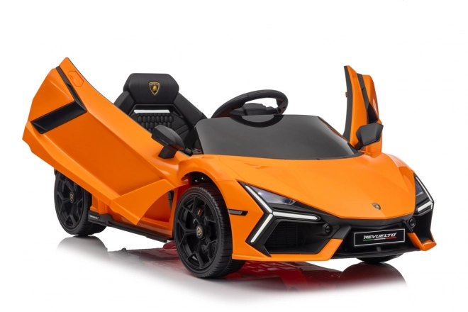 Mașină electrică pentru copii Lamborghini Revuelto portocalie