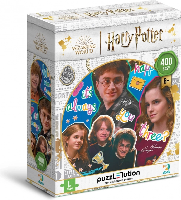 Puzzle DODO Harry Potter: Întotdeauna aceștia trei 400 de piese