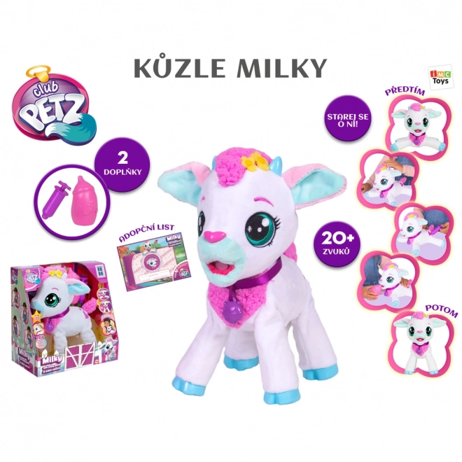 Koză interactivă Milky