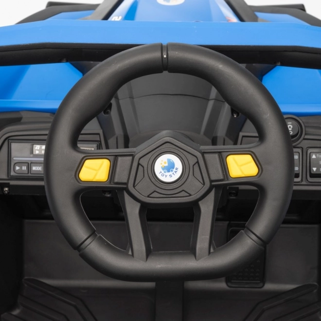 Vehicul electric pentru copii Buggy Madman UTV-MX albastru