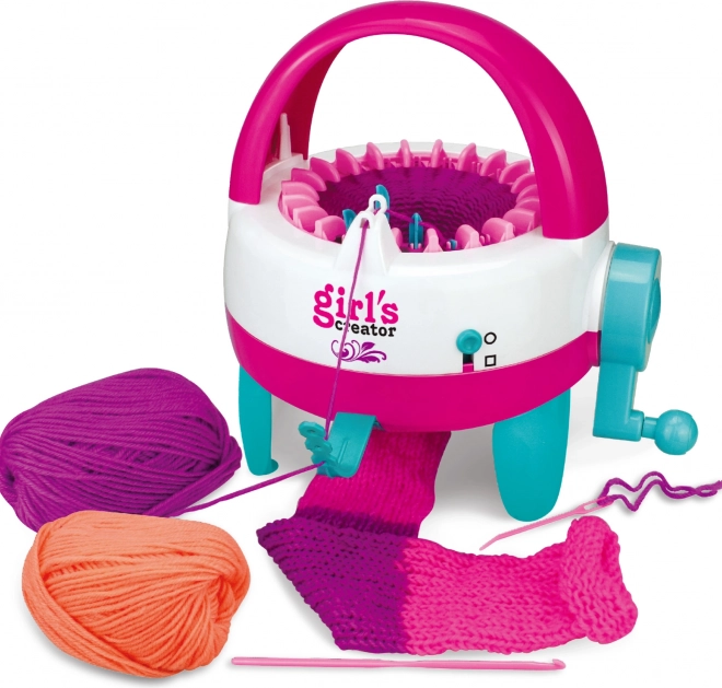 Mașină de tricotat manuală Girl's Creator