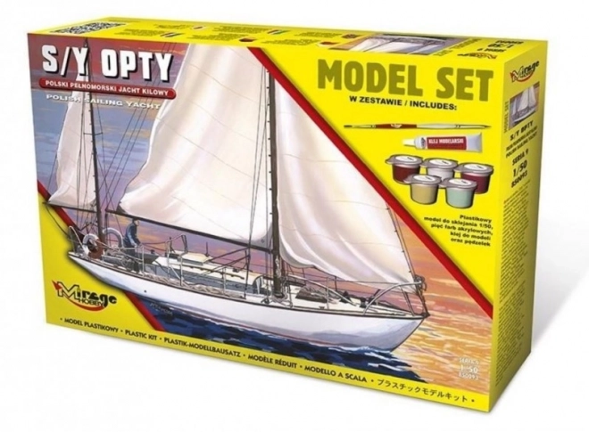 Set model iaht cu chilă Opty Polonia