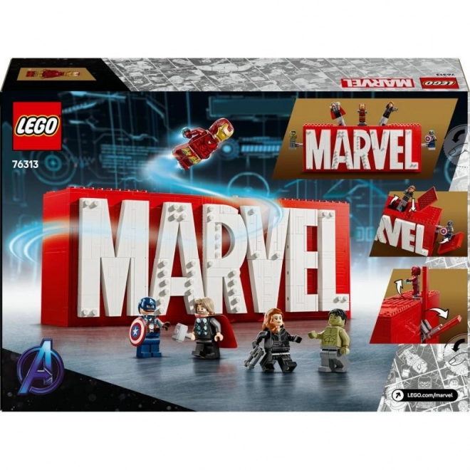 Set de construcție super-eroi MARVEL cu minifigurine