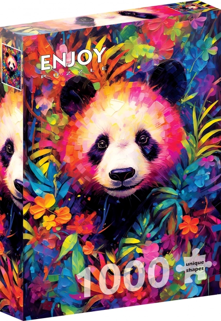 Puzzle Hravé pui de panda 1000 piese