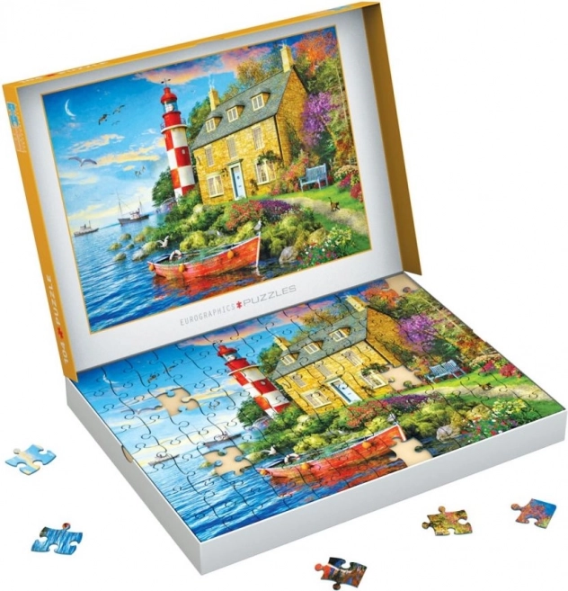 Puzzle Căsuța de la far 104 piese