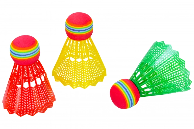 Set de 3 mingi de badminton