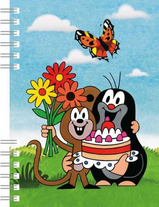Jurnal A6 cu spiră - Krtek