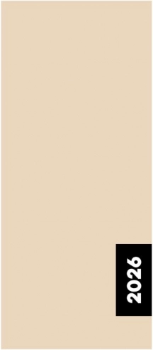 Agenda lunară Beige 2026