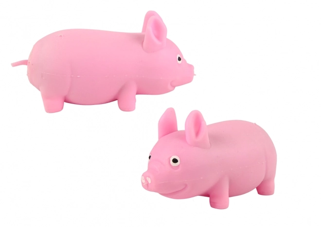 Jucărie elastică squishy porcușor roz