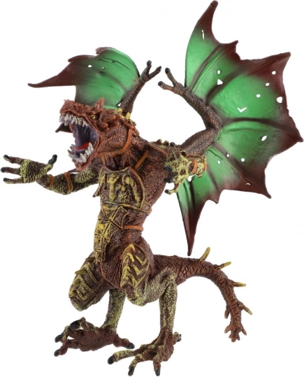 Figurină de dragon din plastic 12x16 cm mix de tipuri
