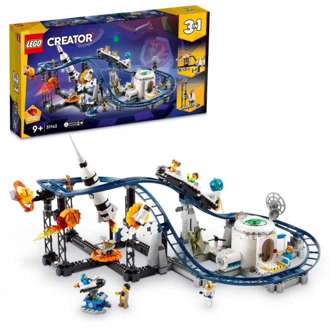 Roller Coaster Spațial LEGO Creator 3 în 1